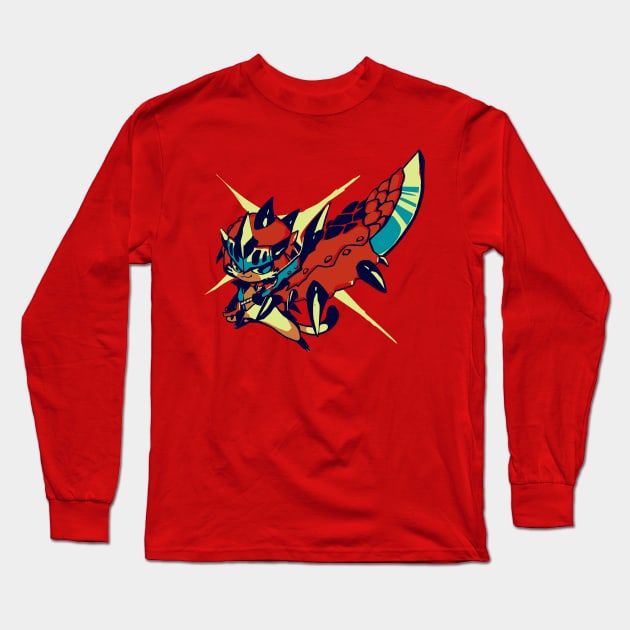 Great Sword Long Sleeve T-Shirt by Mikoto